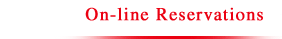 On-line Reservations